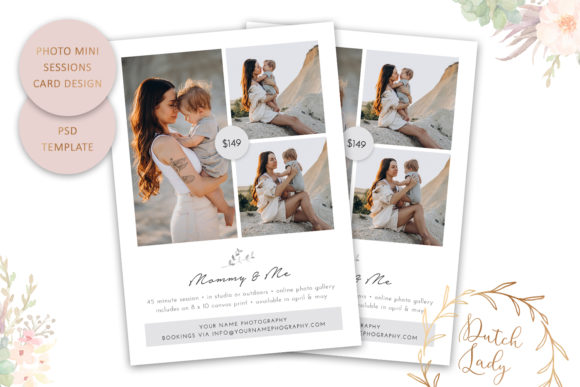 Download PSD Photo Session Card Template #76 - Photo Collection