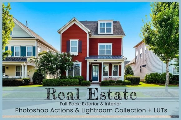 Download 42 Real Estate Photoshop Actions Presets - Photo Collection