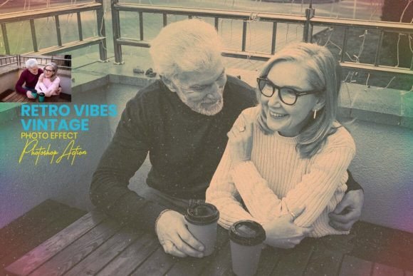 Download Retro Vibes Vintage Photo Effect - Photo Collection
