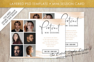 Download PSD Photo Session Card Template - Photo Collection