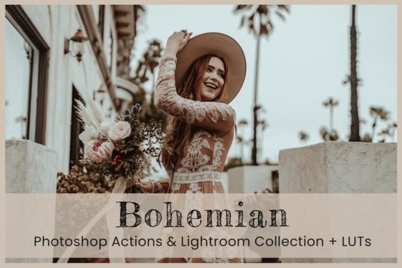 Download Pro Bohemian Photoshop Actions, ACR, LUT - Photo Collection