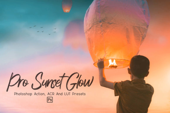 Download Pro Sunset Glow Photoshop Actions - Photo Collection