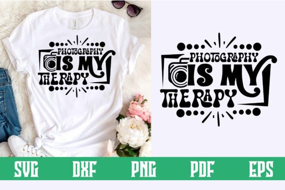 Download Photography is My Therapy Svg Design - Photo Collection