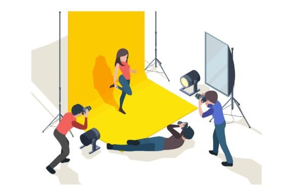 Download Photo Session. Model Posing in Art - Photo Collection